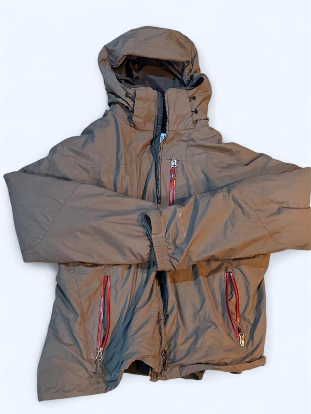 Columbia Sportswear Men's Brown and Khaki Jacket - Picture 2 of 7